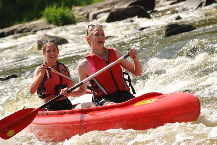 Easy and funny - canoeing down Sazava River